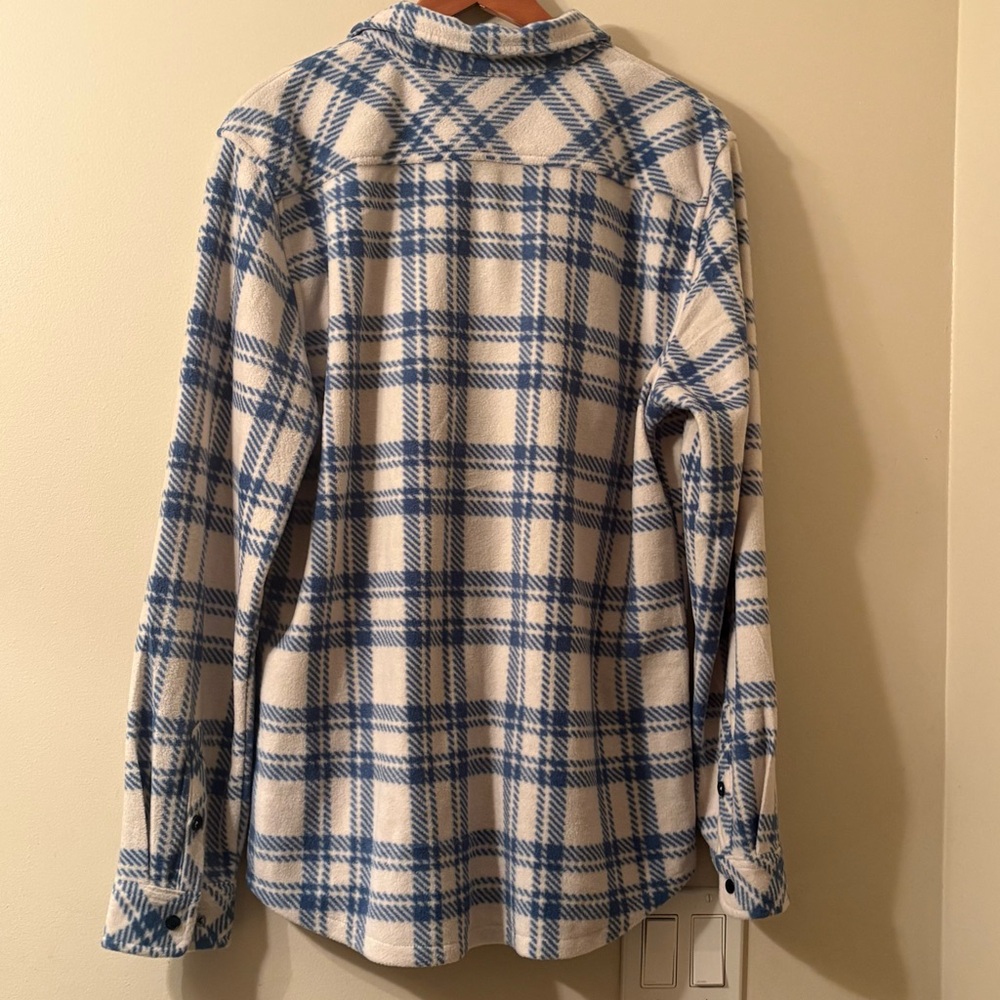 O'Neill Super Fleece Arctic Check Men’s Size Large - Picture 2 of 7